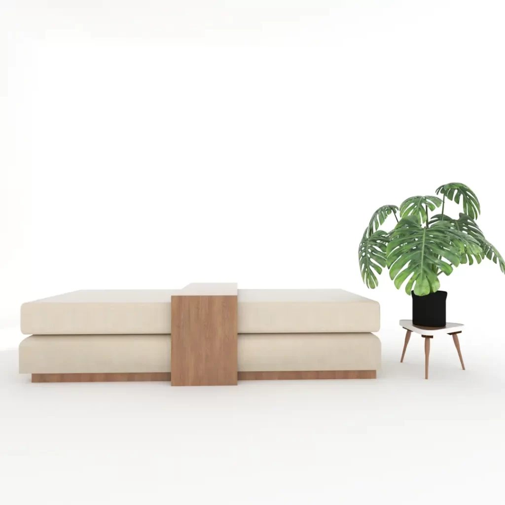 Upholestered Bench - AD8248